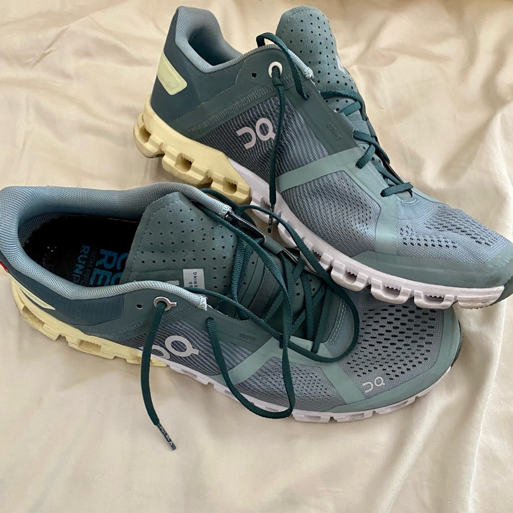 on cloud shoes